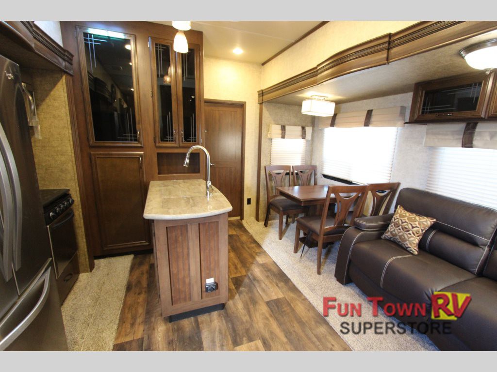 Sandpiper Fifth Wheel Living Area