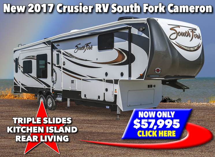 Cruiser RV South Fork Cameron Fifth Wheel