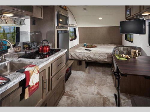 Forest River R-Pod Travel Trailer Interior