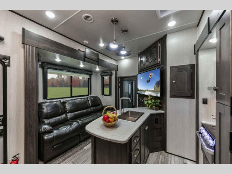 gravity toy hauler kitchen